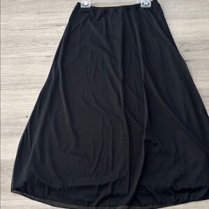 SkirtSports Black Maxi A-Line Skirt
